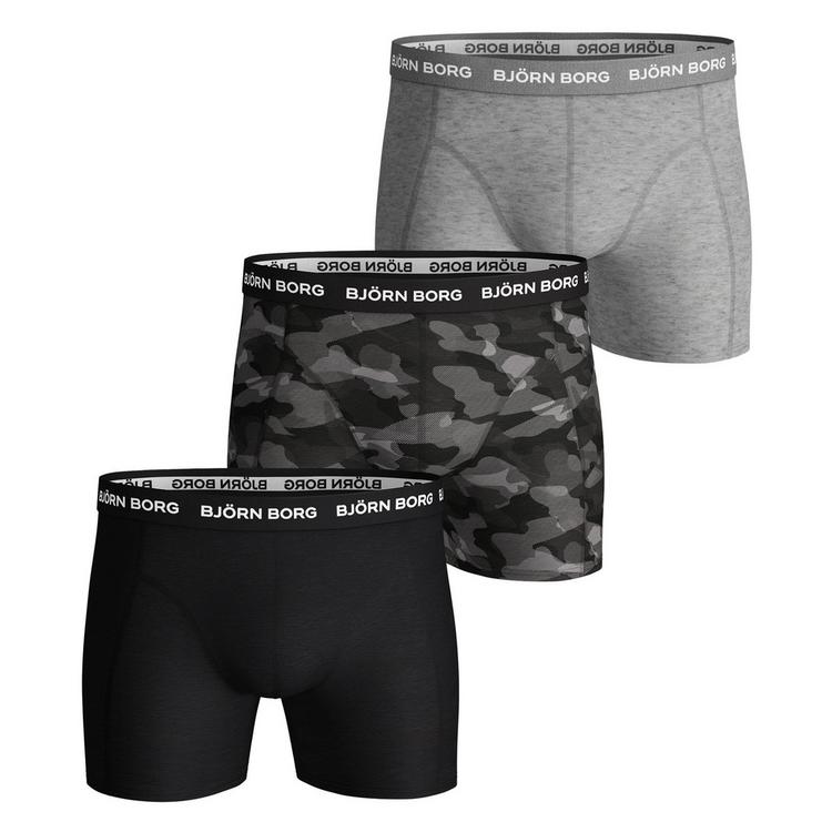 Bj&ouml;rn Borg Bj&ouml;rn Borg Boxershort Unterhose Herren - Schwarz/Grau - 0 | SportScheck