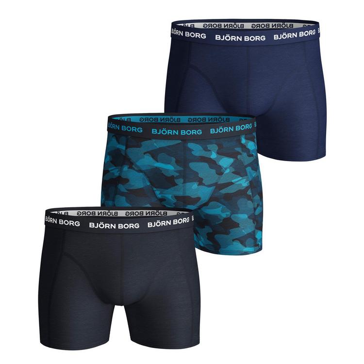 Bj&ouml;rn Borg Bj&ouml;rn Borg Boxershort Unterhose Herren - Blau/T&uuml;rkis - 0 | SportScheck