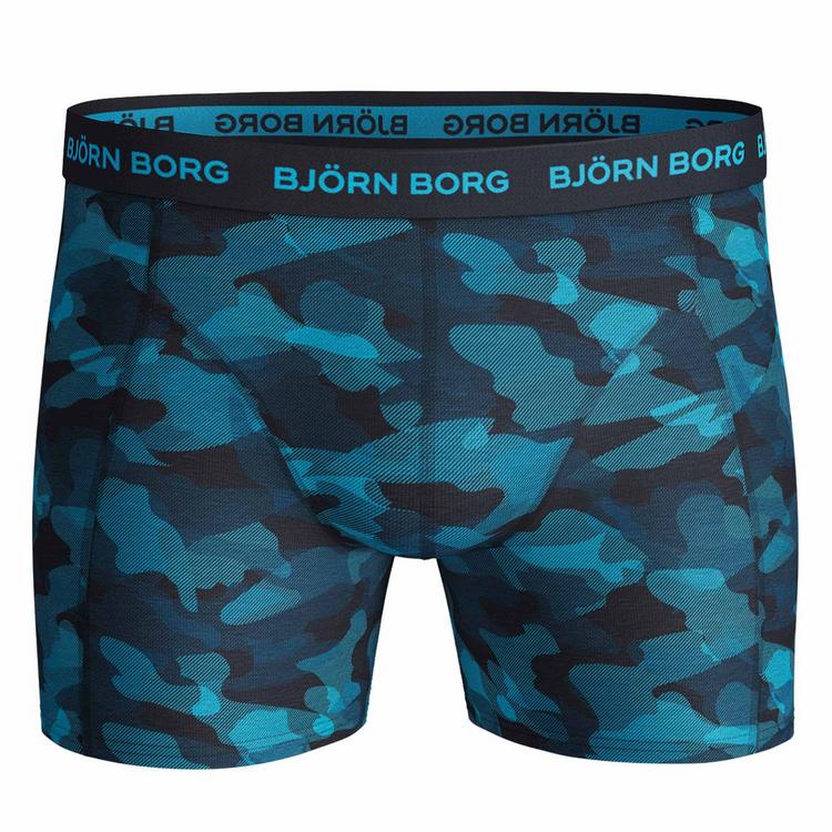 Bj&ouml;rn Borg Bj&ouml;rn Borg Boxershort Unterhose Herren - Blau/T&uuml;rkis - 1 | SportScheck