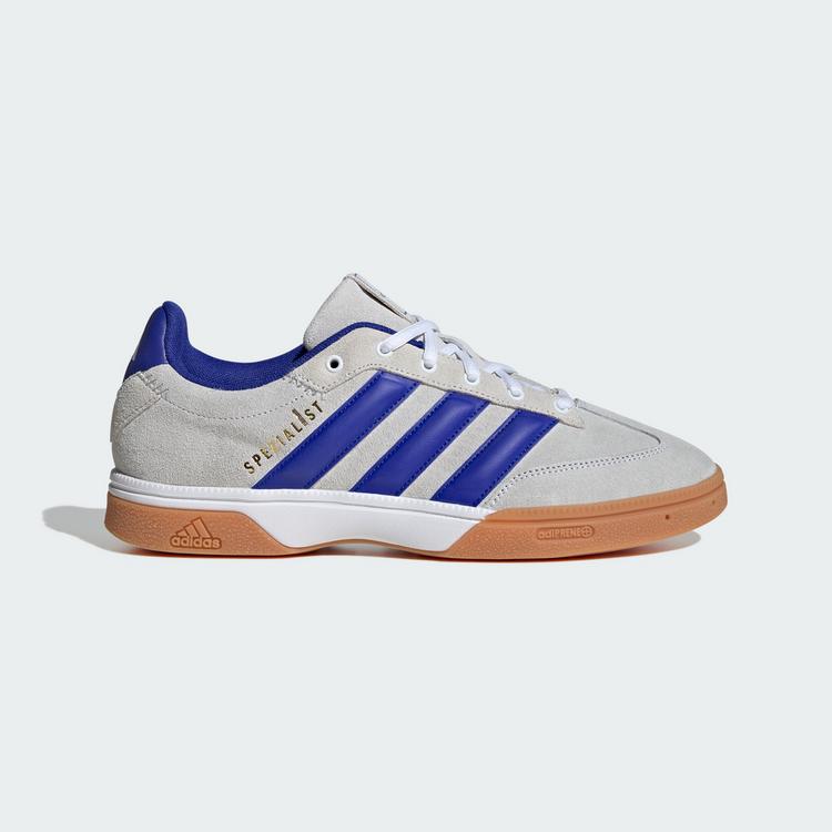 adidas adidas Spezialist Indoor Schuh Hallenschuhe Herren - Cloud White / Lucid Blue / Grey Two - 8 | SportScheck