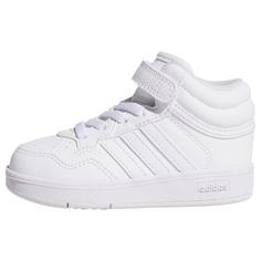 adidas Hoops Mid 4.0 Kids Schuh Sneaker Kinder Cloud White / Cloud White / Core Black