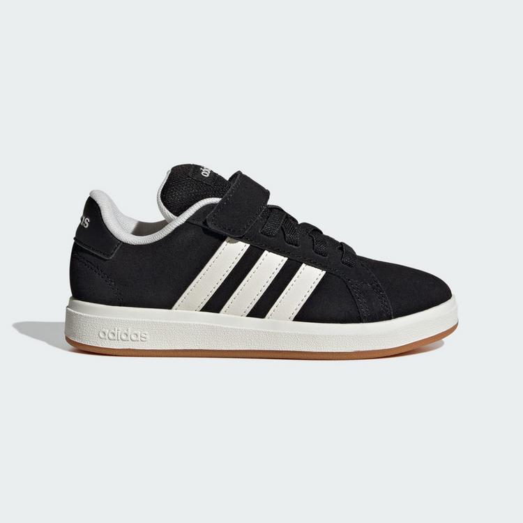 adidas adidas Grand Court 00s Kids Schuh Sneaker Kinder - Core Black / Off White / Gum - 6 | SportScheck