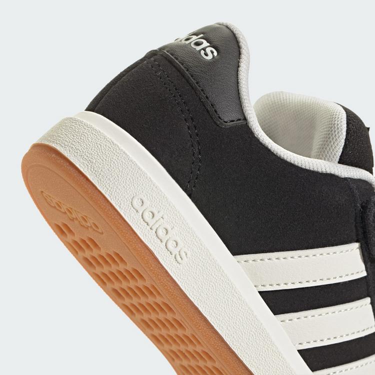 adidas adidas Grand Court 00s Kids Schuh Sneaker Kinder - Core Black / Off White / Gum - 8 | SportScheck