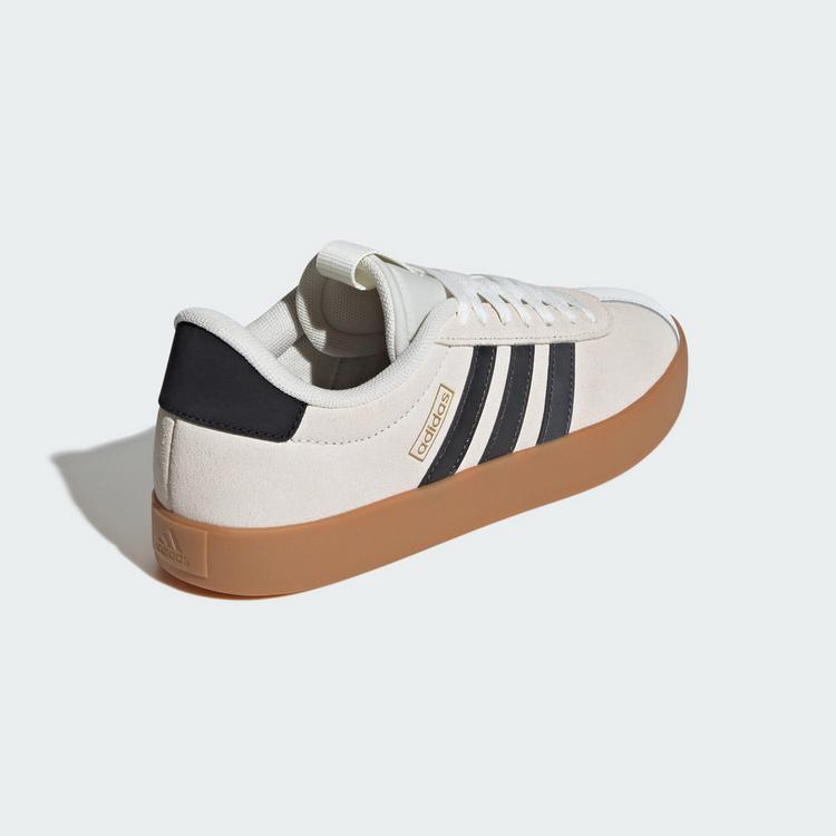 adidas adidas VL Court 3.0 Schuh Sneaker Damen - Off White / Grey Six / Gold Metallic - 4 | SportScheck