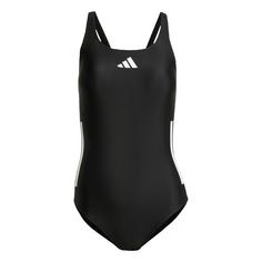 adidas 3-Streifen C-Back Badeanzug Badeanzug Damen Black / White