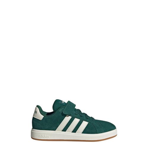 Rückansicht von adidas Grand Court 00s Kids Schuh Sneaker Kinder Collegiate Green / Off White / Gum