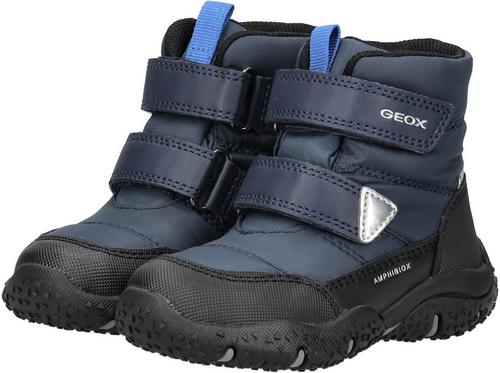 Rückansicht von Geox Stiefelette Boots Kinder Navy