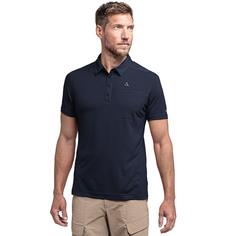 Rückansicht von Schöffel Polo Shirt Ramseck M Poloshirt Herren navy blazer