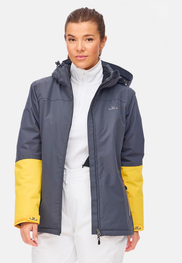 Jeff Green Jeff Green Marita Skijacke Damen - Dark Grey/ Golden Spice - 0 | SportScheck