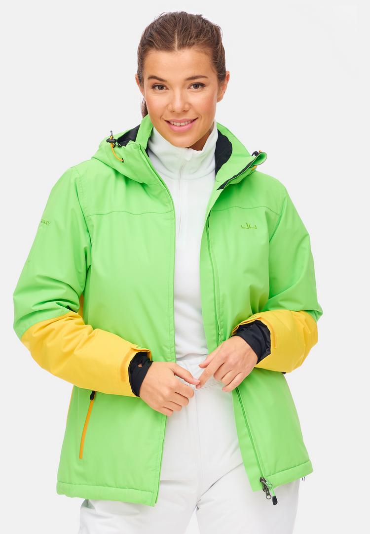 Jeff Green Jeff Green Marita Skijacke Damen - Green Flash/ Golden Spice - 0 | SportScheck