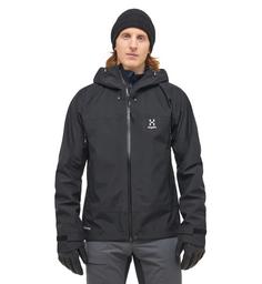 Rückansicht von Haglöfs GORE-TEX ROC Flash GTX Jacket Hardshelljacke Herren True Black