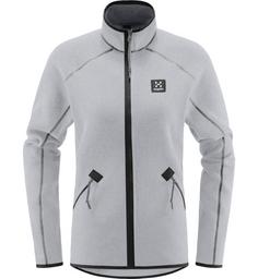 Haglöfs Risberg Fleecejacke Damen Concrete