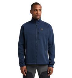 Rückansicht von Haglöfs Risberg Fleecejacke Herren Tarn Blue Solid