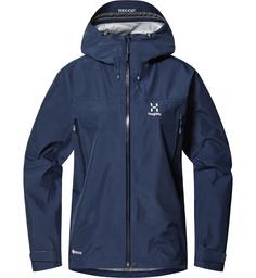 Haglöfs GORE-TEX ROC Flash GTX Jacket Hardshelljacke Damen Tarn Blue