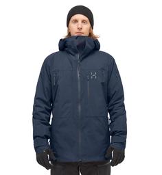 Rückansicht von Haglöfs GORE-TEX Latnja GTX Insulated Jacket Hardshelljacke Herren Tarn Blue