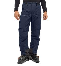 Rückansicht von Haglöfs GORE-TEX Latnja GTX Insulated Pant Funktionshose Herren Tarn Blue