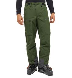 Rückansicht von Haglöfs GORE-TEX Latnja GTX Insulated Pant Funktionshose Herren Seaweed Green