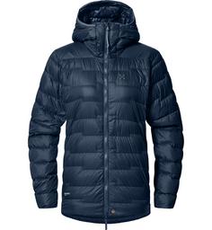 Haglöfs ROC Flash Down Hood Outdoorjacke Damen Tarn Blue