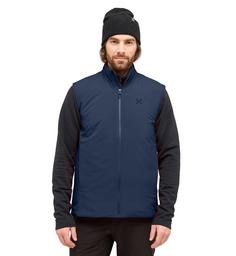 Rückansicht von Haglöfs Mimic Alert Vest Outdoorweste Herren Tarn Blue