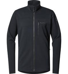 Haglöfs Rosson Mid Jacket Fleecejacke Herren True Black