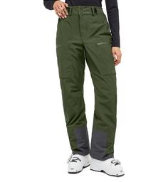 Rückansicht von Haglöfs GORE-TEX Latnja GTX Insulated Pant Funktionshose Damen Seaweed Green