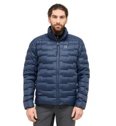 Rückansicht von Haglöfs ROC Flash Down Jacket Outdoorjacke Herren Tarn Blue