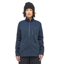 Rückansicht von Haglöfs Rosson Mid Jacket Fleecejacke Damen Tarn Blue