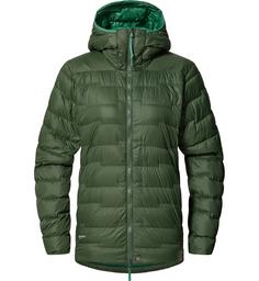 Haglöfs ROC Flash Down Hood Outdoorjacke Damen Seaweed Green