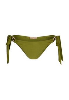 Moda Minx Amour Tie Side Brazilian Bikini Hose Damen Olive Shimmer