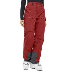 Rückansicht von Haglöfs GORE-TEX Latnja GTX Insulated Pant Funktionshose Damen Carmine Red