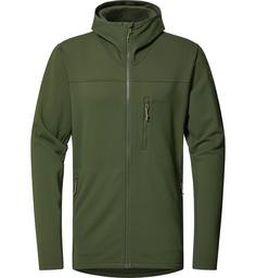 Haglöfs Rosson Mid Hood Fleecejacke Herren Seaweed Green