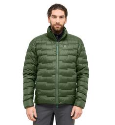 Rückansicht von Haglöfs ROC Flash Down Jacket Outdoorjacke Herren Seaweed Green