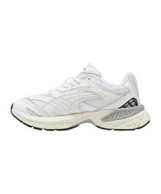 Rückansicht von PUMA Velophasis Sneaker Weiß Sneaker weissgrau