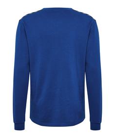 Rückansicht von hummel hmlAuthentic Training Sweatshirt Funktionssweatshirt blau