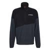 adidas Terrex Multi Climawarm Fleece-Anorak Funktionssweatshirt Herren - Black / Carbon