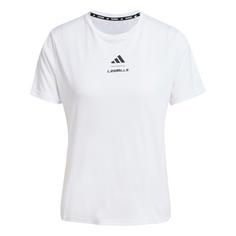 adidas Les Mills Graphic T-Shirt Funktionsshirt Damen White