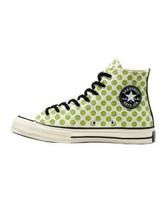 Rückansicht von CONVERSE Chuck 70 High Sneaker Weiß Sneaker weissgruen