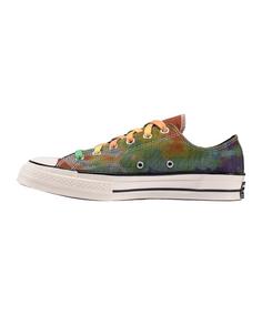 Rückansicht von CONVERSE Chuck Taylor 70 OX Tie Die Plaid Sneaker Herren grau