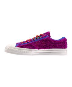 Rückansicht von CONVERSE Star Player Ox Retro Sherpa Sneaker Sneaker Herren lila