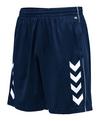 hummel hmlCORE XK Poly Coach Short Fu&szlig;ballshorts Herren - blau