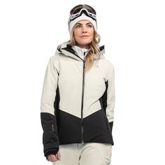 Rückansicht von Schöffel Ski Jacket Style Safuna WMS Skijacke Damen 9040 natur