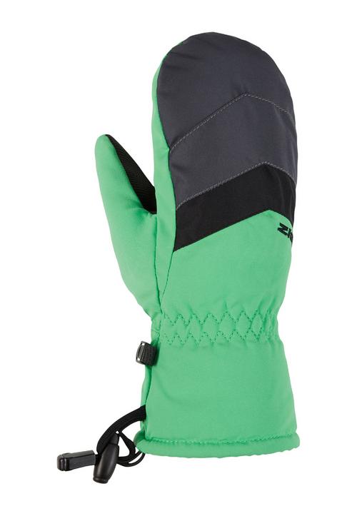 Rückansicht von Ziener LETTERO AS(R) MITTEN Junior Skihandschuhe Kinder pale green