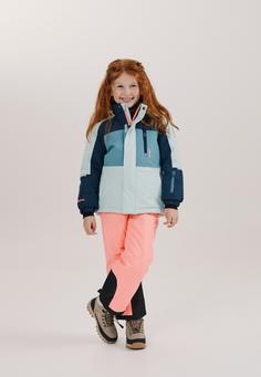 Rückansicht von ZigZag Scout Skijacke Kinder 3193 Harbor Gray