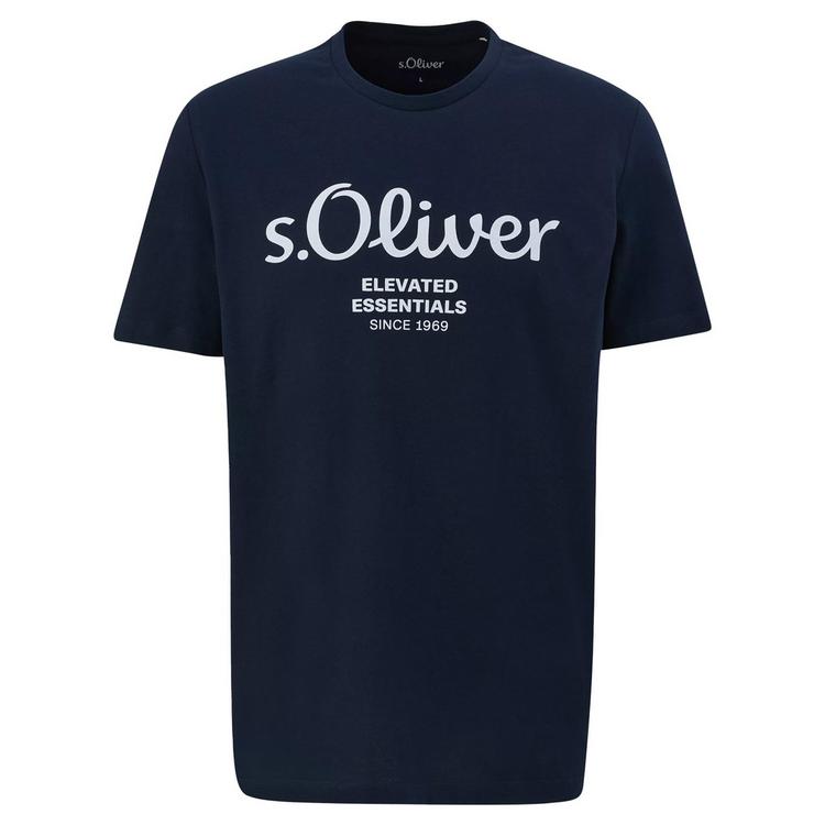 S.OLIVER S.OLIVER T-Shirt T-Shirt Herren - Blau/Dunkelgr&uuml;n/Dunkelgrau/Schwarz - 0 | SportScheck