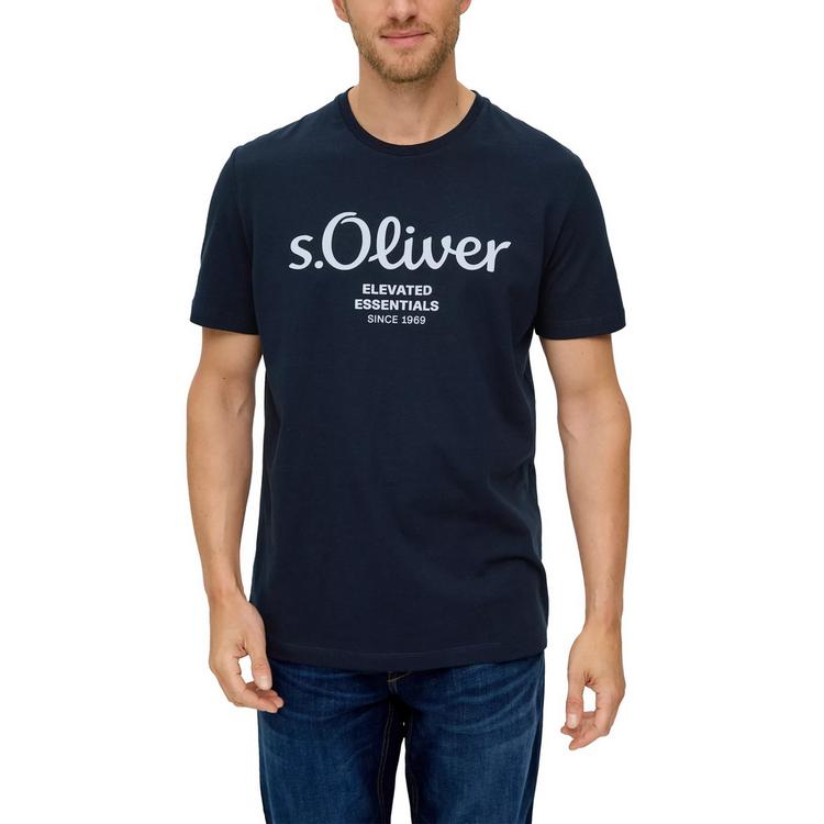 S.OLIVER S.OLIVER T-Shirt T-Shirt Herren - Hellblau/Dunkelblau/Dunkelgrau/Schwarz - 5 | SportScheck
