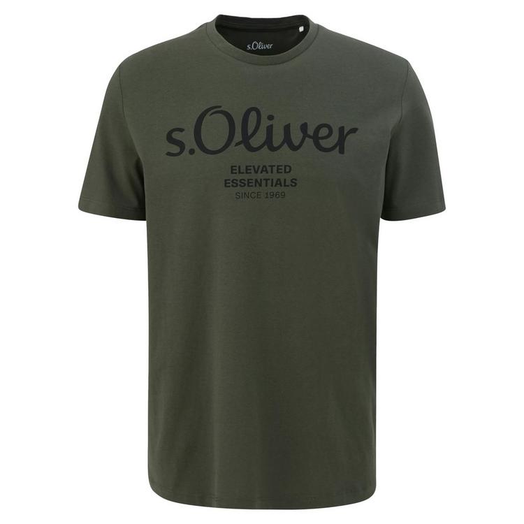 S.OLIVER S.OLIVER T-Shirt T-Shirt Herren - Blau/Dunkelgr&uuml;n/Dunkelgrau/Schwarz - 1 | SportScheck