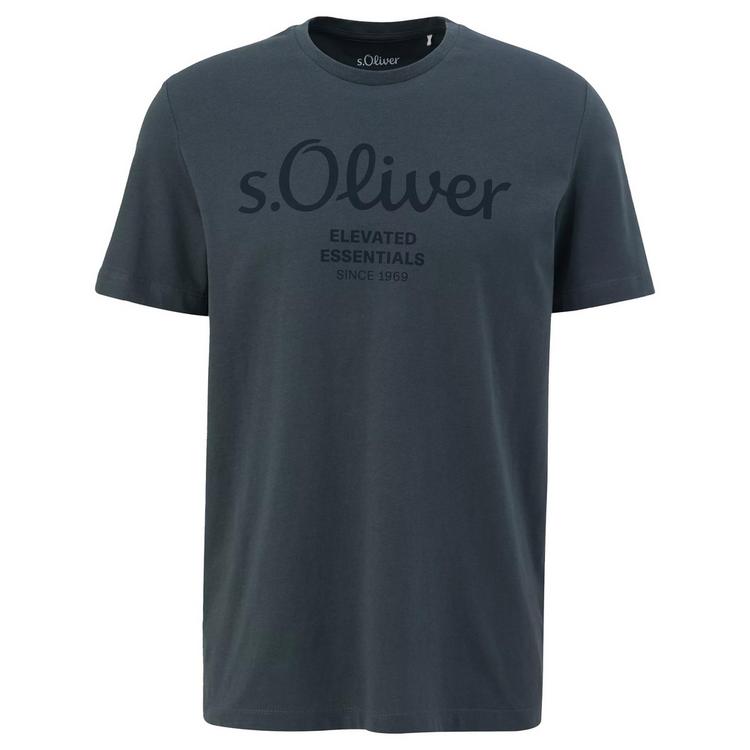 S.OLIVER S.OLIVER T-Shirt T-Shirt Herren - Blau/Dunkelgr&uuml;n/Dunkelgrau/Schwarz - 2 | SportScheck