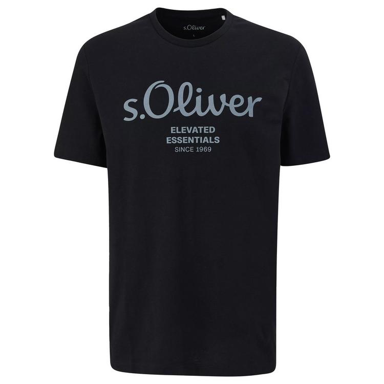 S.OLIVER S.OLIVER T-Shirt T-Shirt Herren - Wei&szlig;/T&uuml;rkis/T&uuml;rkis/Schwarz - 3 | SportScheck