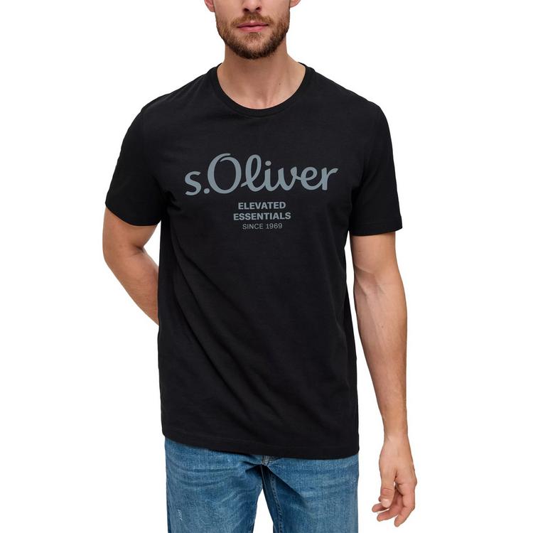 S.OLIVER S.OLIVER T-Shirt T-Shirt Herren - Hellgr&uuml;n/Wei&szlig;/Hellgrau/Schwarz - 7 | SportScheck