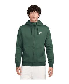 Nike Club Hoody Sweatjacke Herren gruen